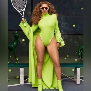 IVY PARK solar green bodysuit